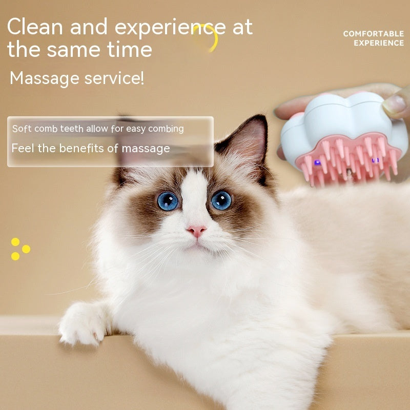 Pet Steam Hair Removal Comb Pet Steam Massage Comb Body Relax